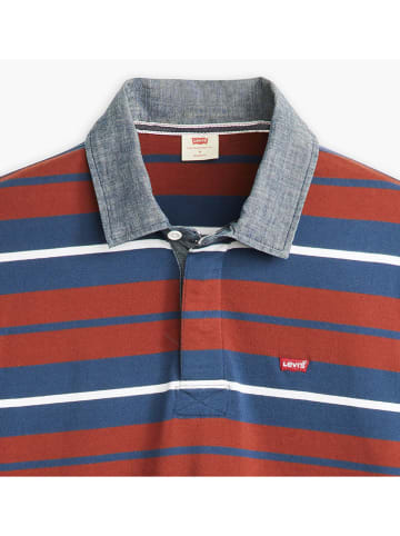 Levi´s Poloshirt in Rot/ Dunkelblau