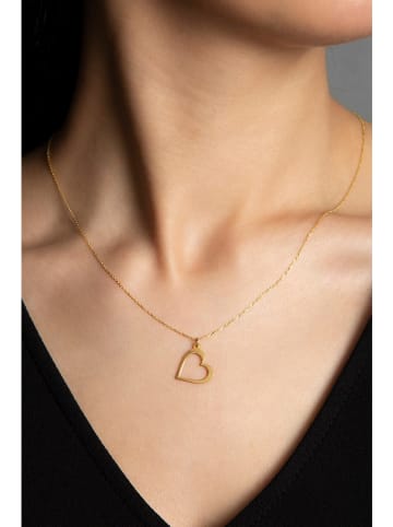 Lodie Silver Zilveren ketting met hanger - (L)43 cm