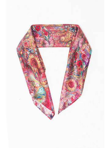 Made in Silk Zijden doek roze/meerkleurig - (L)52 x (B)52 cm