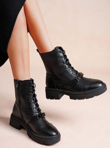 Foreverfolie Boots in Schwarz