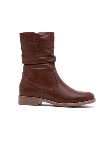 Foreverfolie Boots in Braun