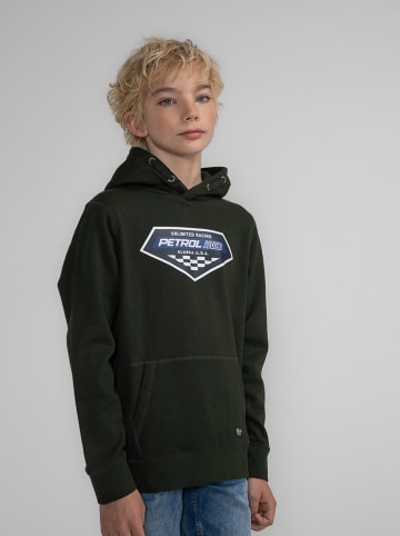 Petrol Industries Hoodie in Khaki