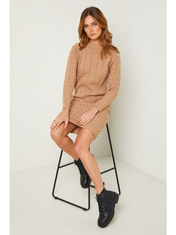So Cachemire Jurk "Alavie" camel