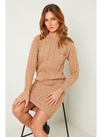 So Cachemire Jurk "Alavie" camel