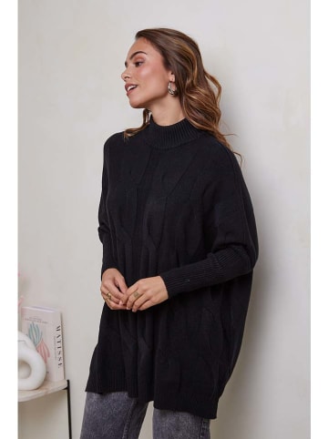 Soft Cashmere Pullover in Schwarz