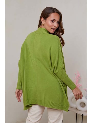 Soft Cashmere Pullover in Grün