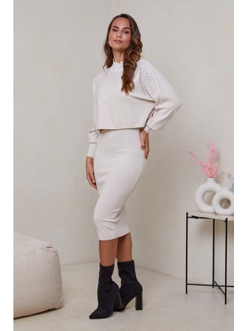 Soft Cashmere 2-częściowy zestaw w kolorze beżowym