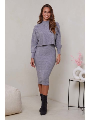 Soft Cashmere 2-częściowy zestaw w kolorze szarym