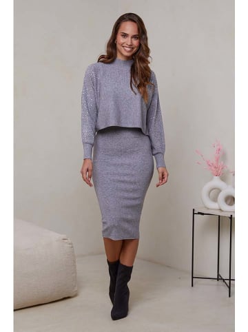 Soft Cashmere 2-częściowy zestaw w kolorze szarym