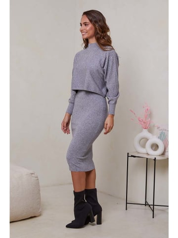 Soft Cashmere 2-częściowy zestaw w kolorze szarym