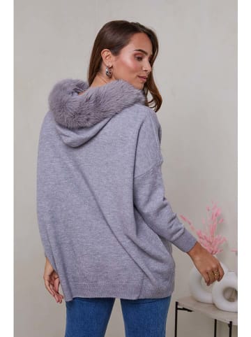 Soft Cashmere Sweter w kolorze szarym