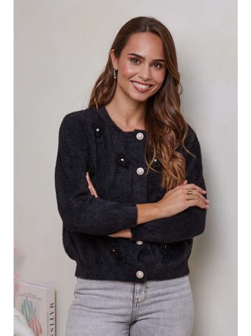 Soft Cashmere Vest zwart