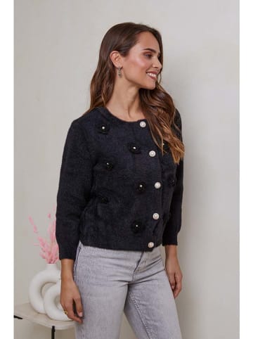 Soft Cashmere Vest zwart