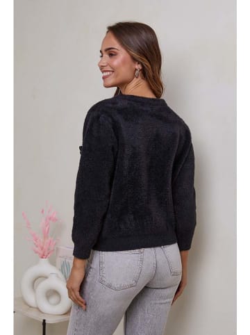 Soft Cashmere Vest zwart