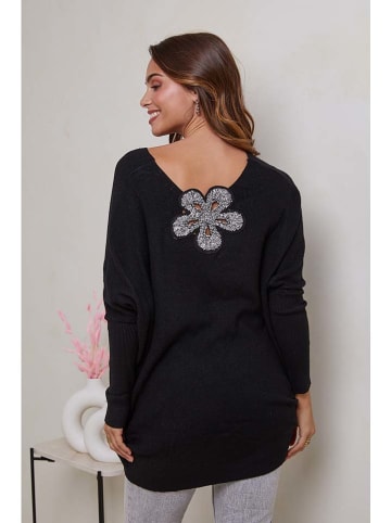 Soft Cashmere Pullover in Schwarz
