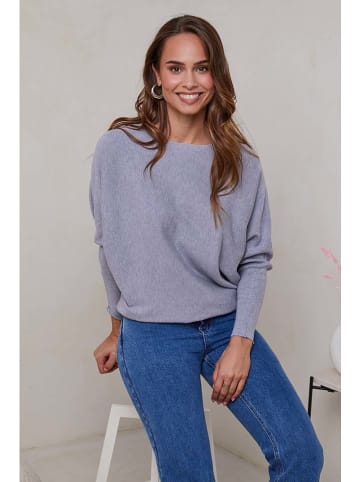 Soft Cashmere Sweter w kolorze szarym