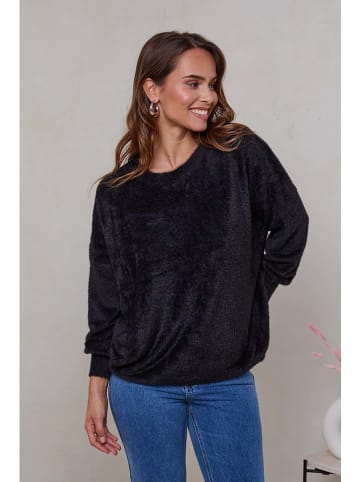 Soft Cashmere Pullover in Schwarz