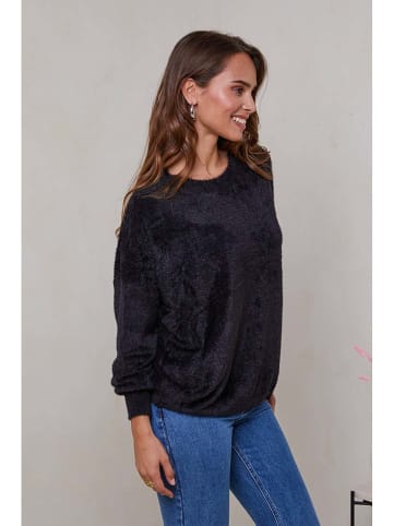 Soft Cashmere Trui zwart