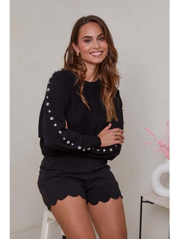 Soft Cashmere Pullover in Schwarz