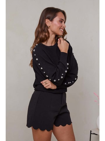 Soft Cashmere Trui zwart