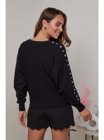 Soft Cashmere Trui zwart