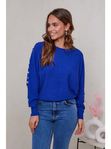Soft Cashmere Pullover in Blau