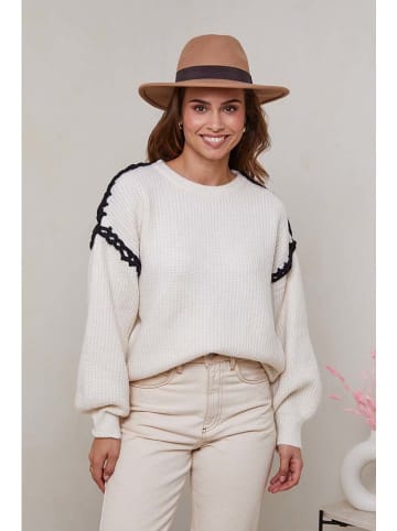 Soft Cashmere Pullover in Creme