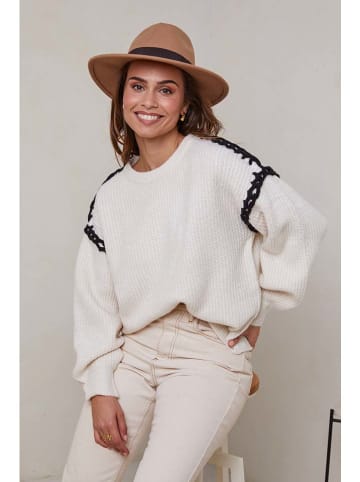 Soft Cashmere Pullover in Creme