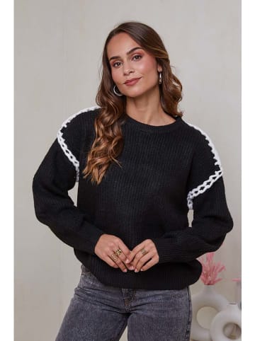 Soft Cashmere Pullover in Schwarz