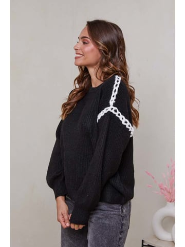 Soft Cashmere Trui zwart
