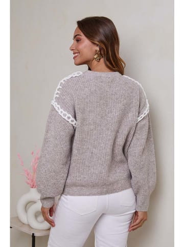 Soft Cashmere Pullover in Taupe