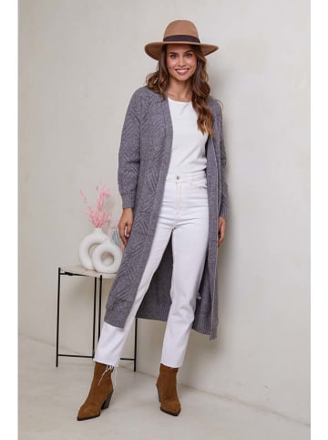 Soft Cashmere Vest grijs