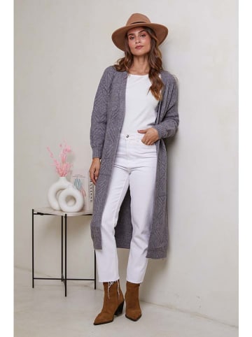Soft Cashmere Vest grijs