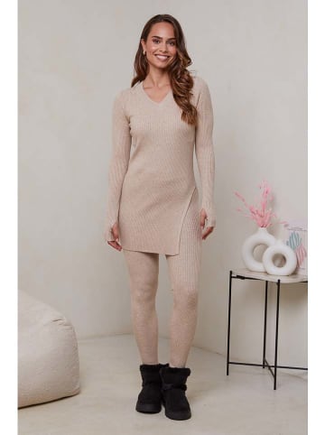 Soft Cashmere 2-częściowy zestaw w kolorze beżowym
