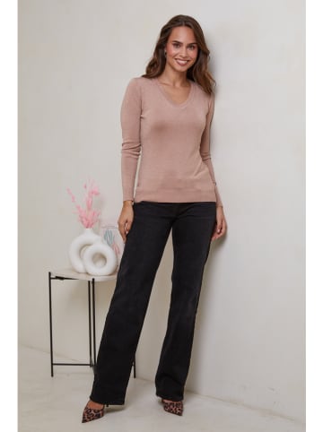 Soft Cashmere Pullover in Rosé