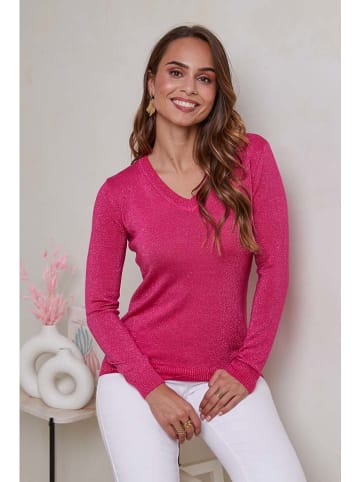 Soft Cashmere Pullover in Pink
