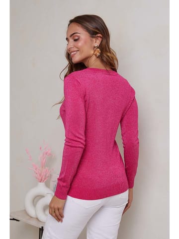 Soft Cashmere Pullover in Pink