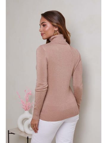 Soft Cashmere Golf w kolorze karmelowym