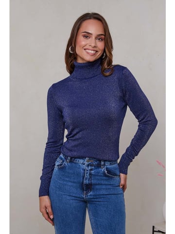 Soft Cashmere Coltrui donkerblauw
