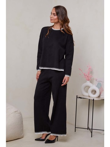 Soft Cashmere 2-częściowy zestaw w kolorze czarnym