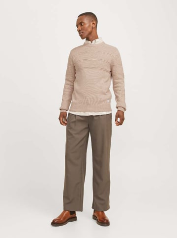 Jack & Jones Sweter w kolorze beżowym