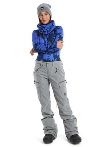 Burton Spodnie narciarskie "Gloria 2L Stretch" w kolorze szarym