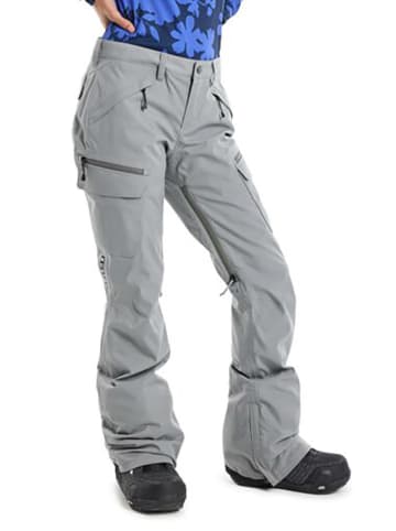 Burton Spodnie narciarskie "Gloria 2L Stretch" w kolorze szarym