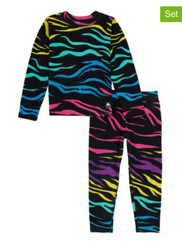 Burton 2-częściowy zestaw bielizny funkcyjnej "Heavyweight Fleece" ze wzorem