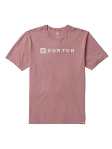 Burton Shirt "Horizontal Mountain" in Rosa