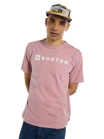 Burton Shirt "Horizontal Mountain" in Rosa