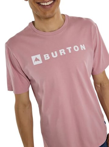 Burton Shirt "Horizontal Mountain" in Rosa