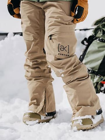 Burton Spodnie narciarskie "[ak] Summit GORE-TEX Insulated 2L" w kolorze beżowym
