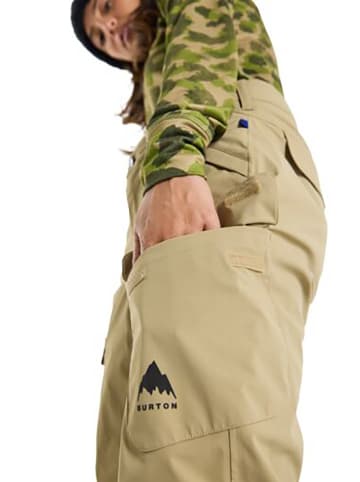 Burton Spodnie narciarskie "Gloria GORE-TEX 2L" w kolorze beżowym
