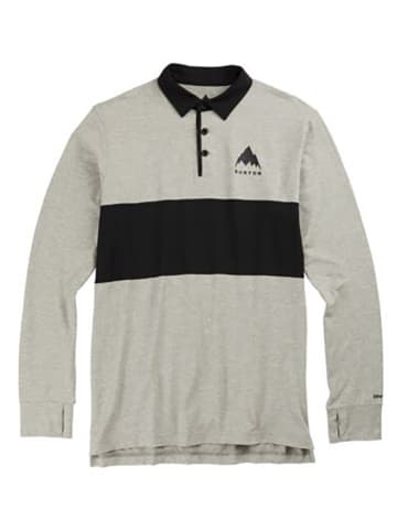 Burton Funktionsunterhemd "Midweight" in Grau/ Schwarz